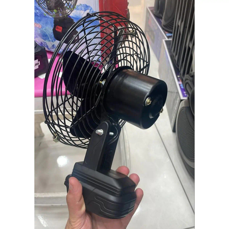 پنکه رومیزی شارژی مدل 48Vf کامل فلزی سفارشی